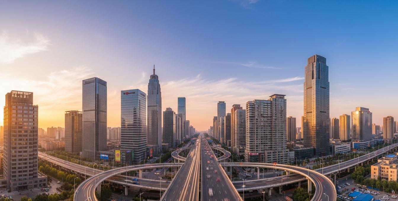 迈广高球网络科技太原南中环街城市景观